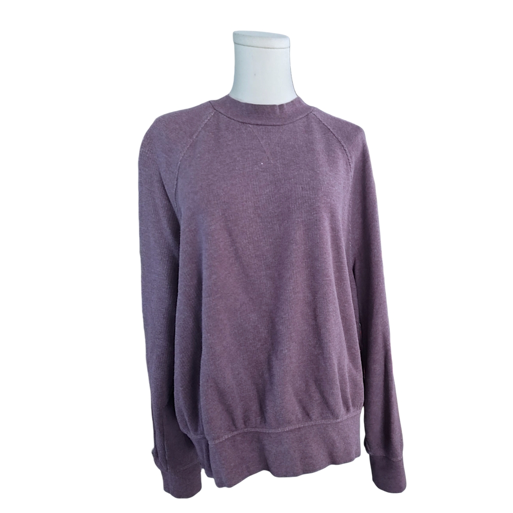 Women's Crewneck Pullover Sweater - Dusty Purple